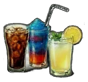 Studené nápoje — limonáda, cola a ledový drink